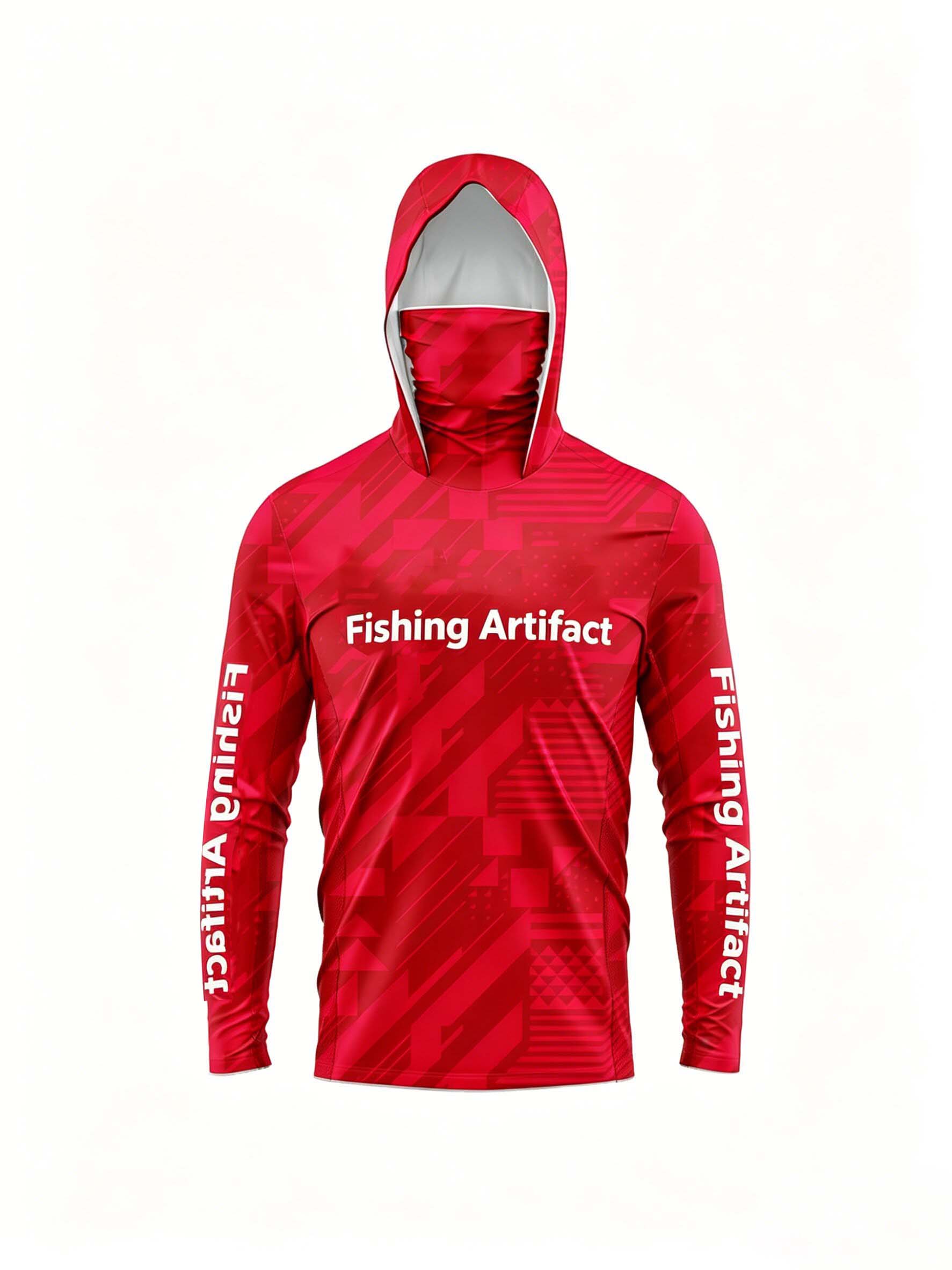 Men's Summer Fishing Hoodie, L - Fishing Mask Sun Protection ulasan dan harga