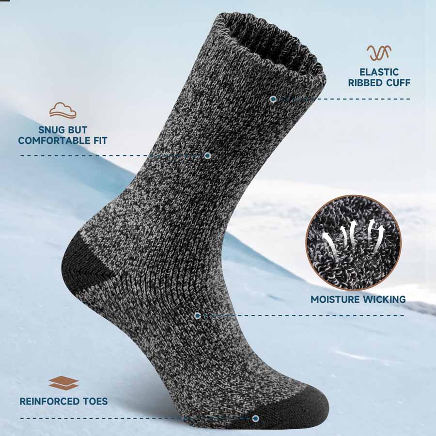 Cycling Fishing Hiking Winter  - Fishing Socks ulasan dan harga
