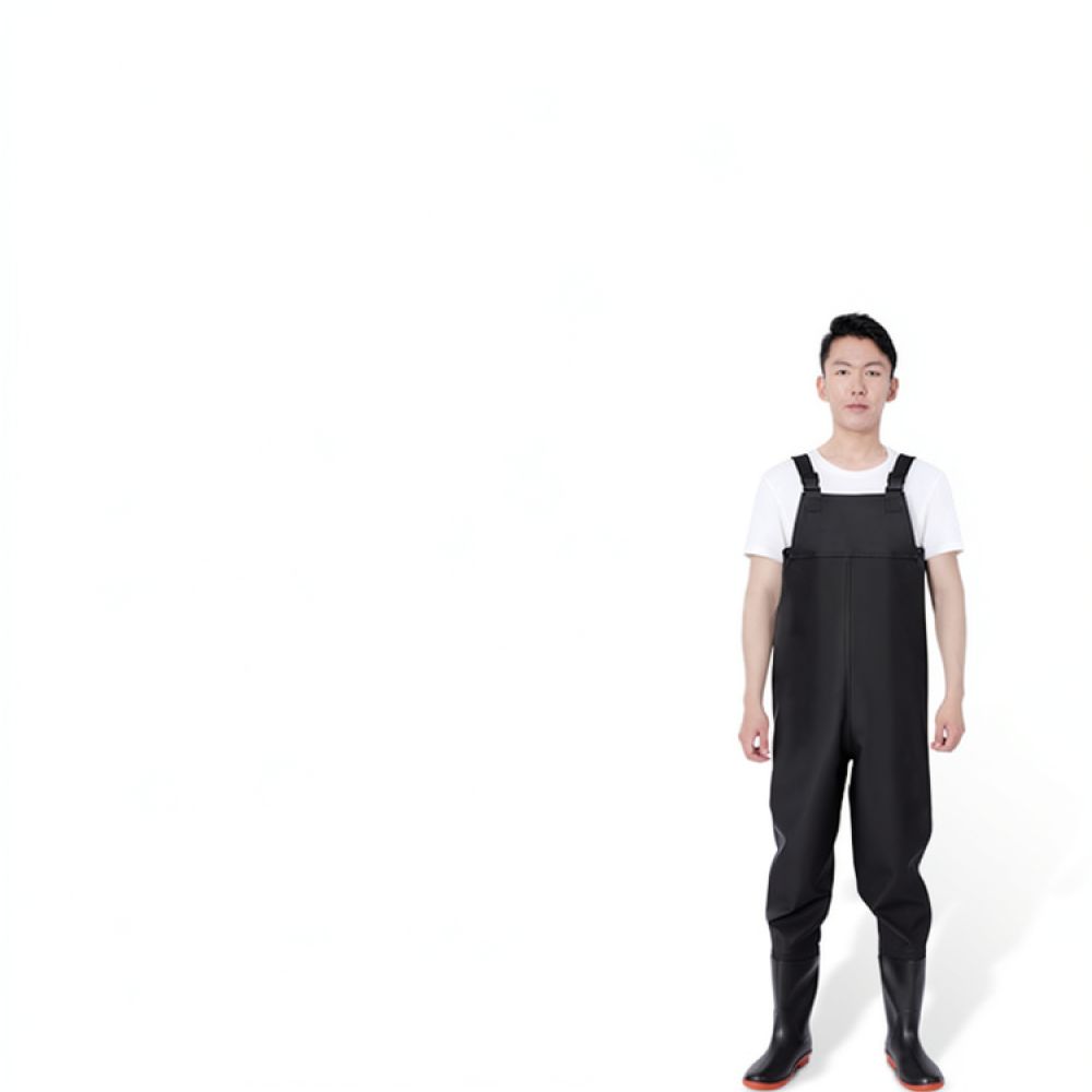 Heavy Duty PVC Wading Pants Wi - Fishing Pants Waterproof ulasan dan harga