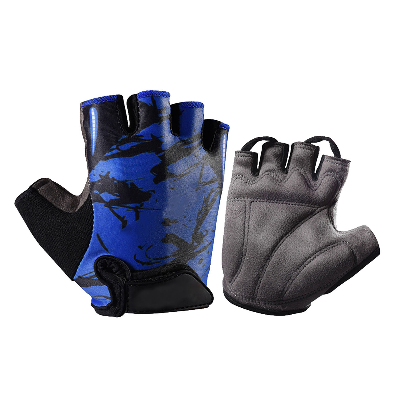 Kids Non Slip Half Finger Glov - Fishing Gloves ulasan dan harga