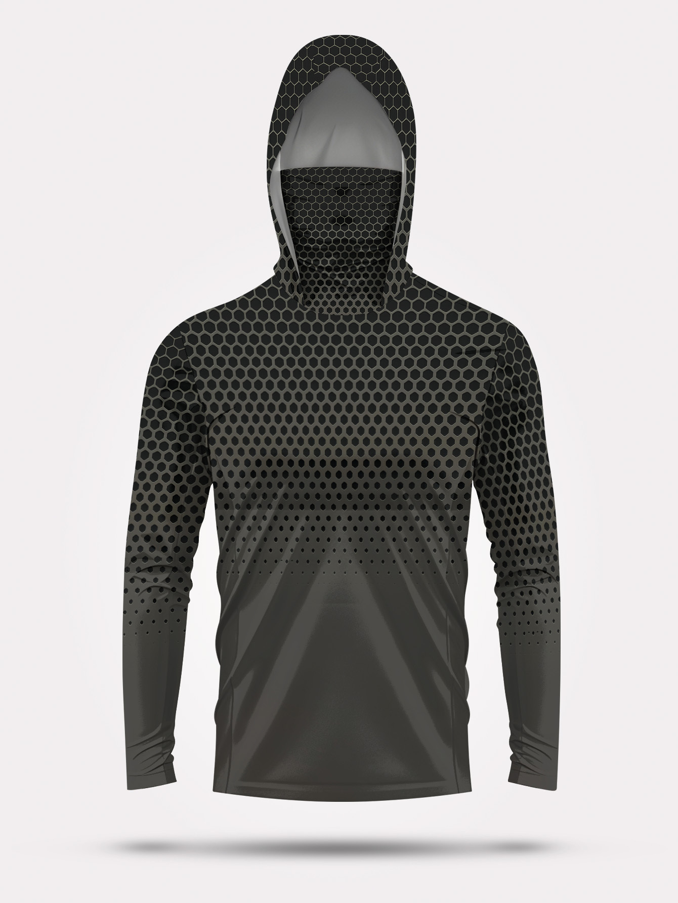 Men Summer UPF50+ Fishing Hood - Fishing Mask Sun Protection ulasan dan harga