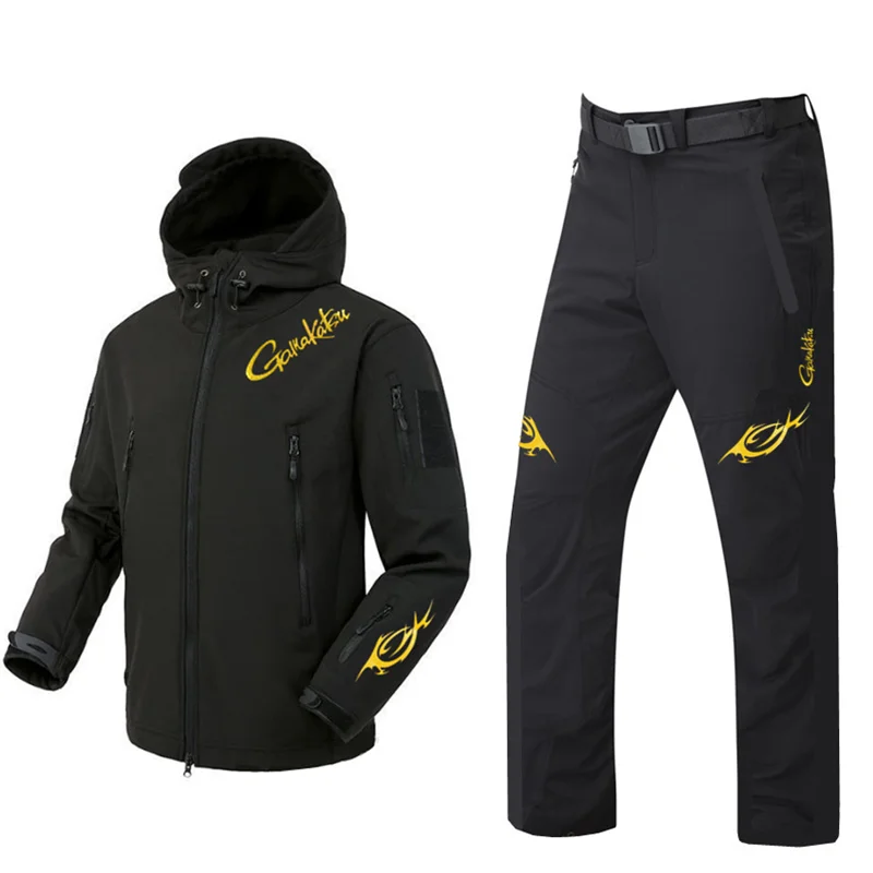 New Autumn and Winter Fleece F - Fishing Jacket Waterproof ulasan dan harga