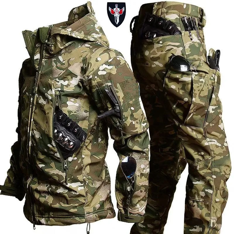 Men's Winter Warm Fleece Lined - Fishing Pants Waterproof ulasan dan harga