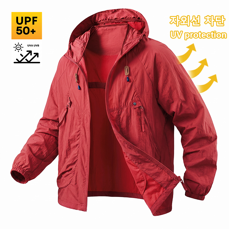 UPF50+ Men's Sun Protection Fi - Fishing Jacket Waterproof ulasan dan harga
