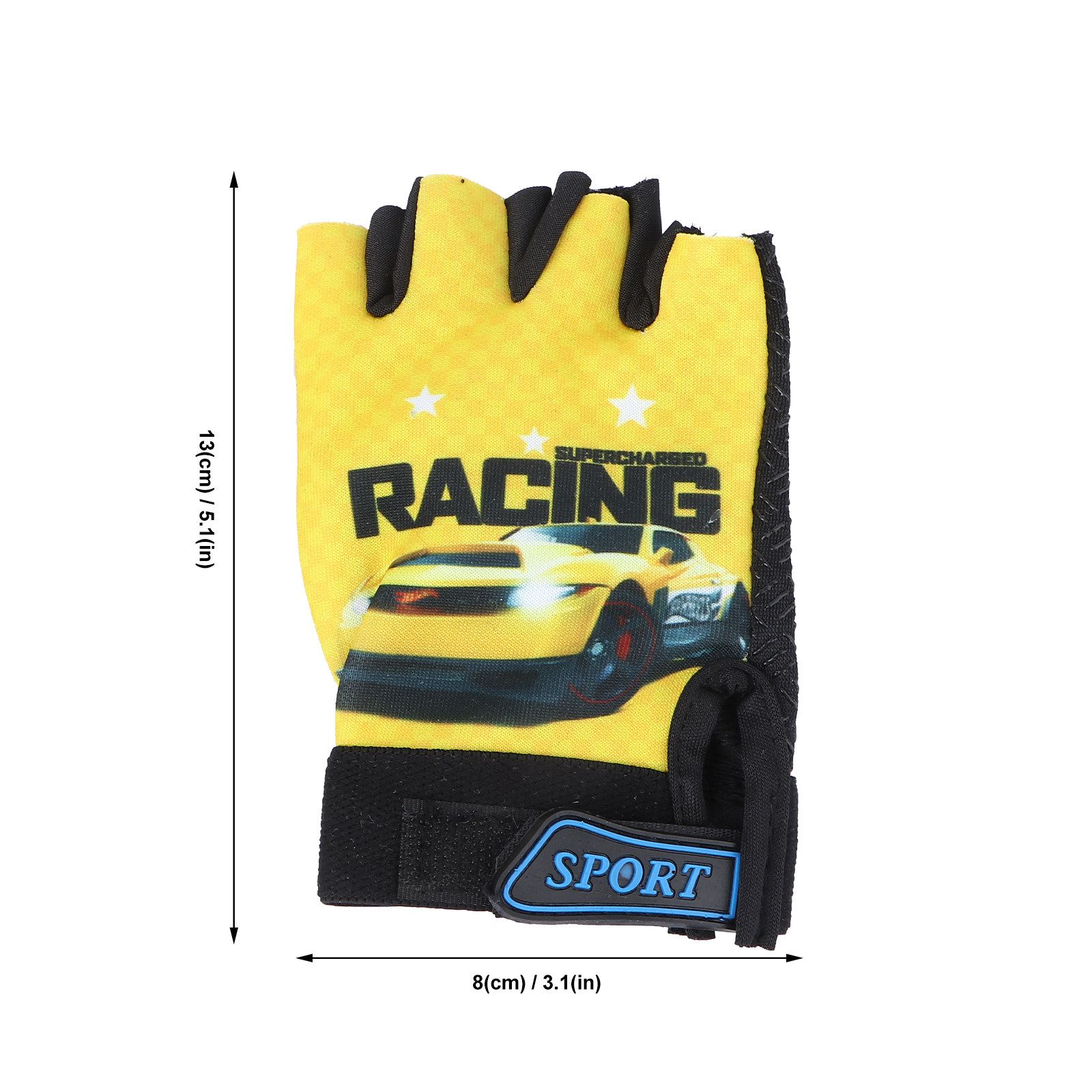 Children Gloves Half Finger Ye - Fishing Gloves ulasan dan harga