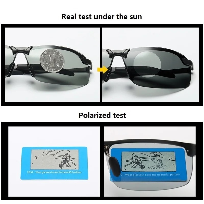 Men Photochromic Polarized Sun - Fishing Sunglasses Polarized ulasan dan harga