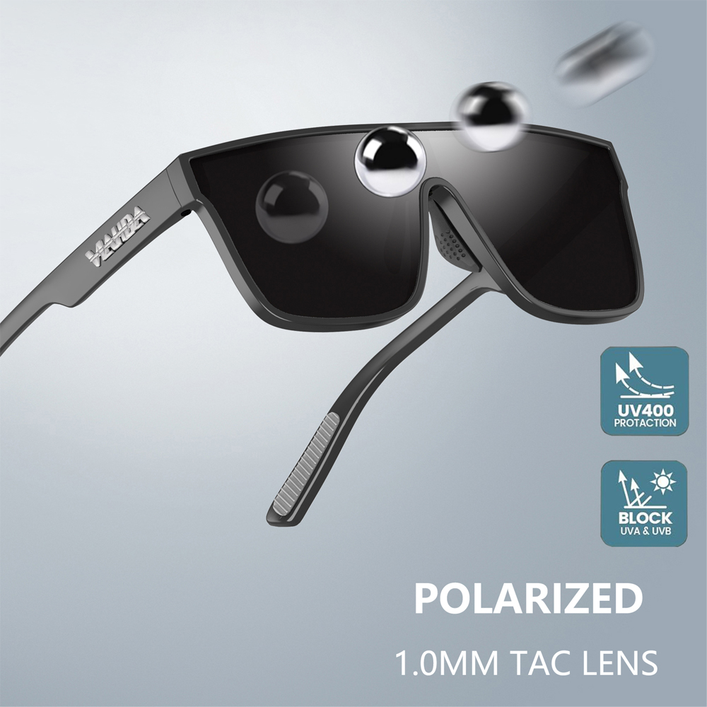 VIAHDA New Polarized Men's Sun - Fishing Sunglasses Polarized ulasan dan harga
