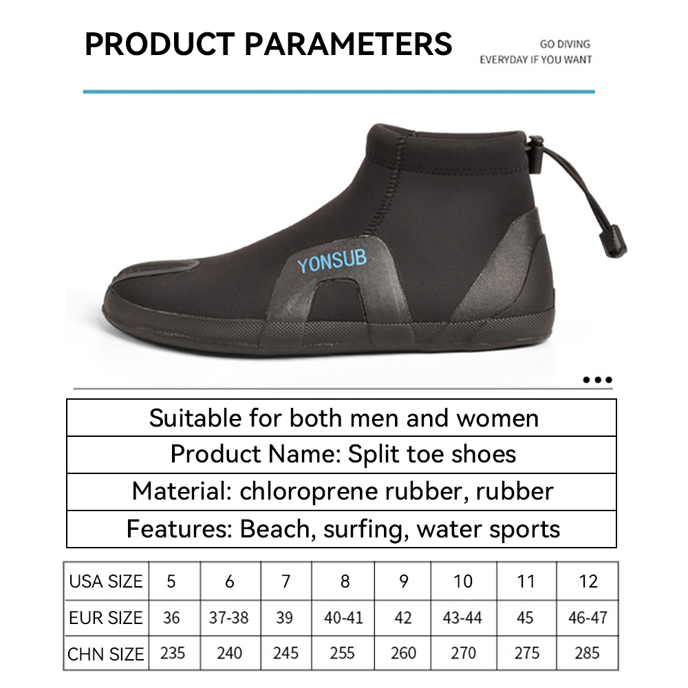 Men Women's Beach Surfing Non- - Fishing Socks ulasan dan harga