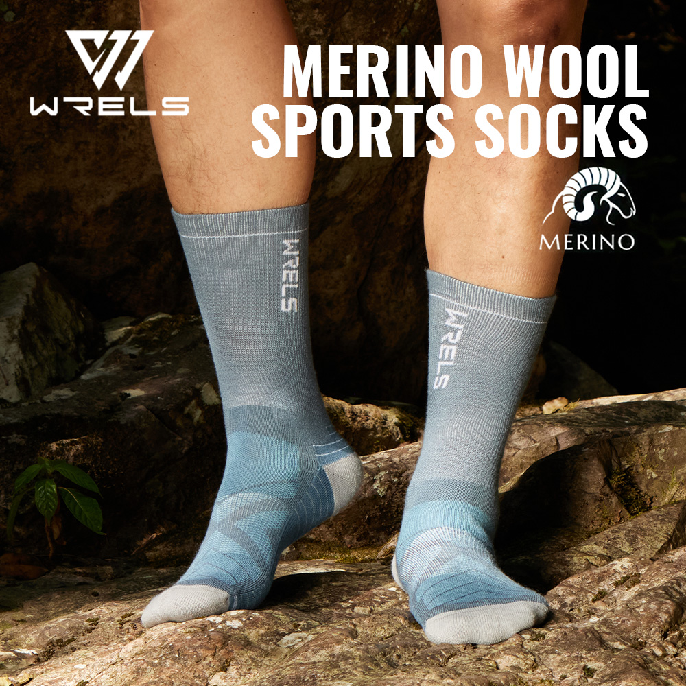 WRELS 1/2/3 Merino Wool Socks  - Fishing Socks ulasan dan harga
