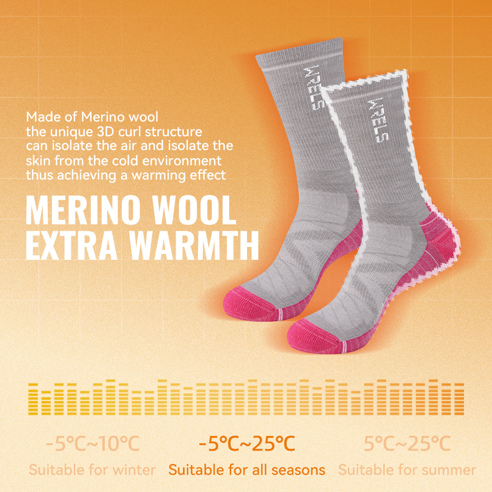 WRELS 1/2/3 Merino Wool Socks  - Fishing Socks ulasan dan harga